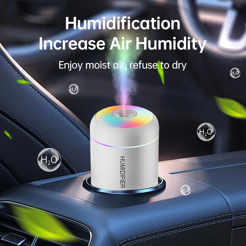 Mini Humidificateur USB 180ml 🌫️ | Diffuseur Arômes | Purificateur d'Air